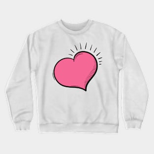 Heart Crewneck Sweatshirt